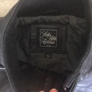 Saks Fifth Avenue Jackets & Coats - Saks Fifth Avenue Leather Jacket Saks Fifth Avenue Jackets & Coats - Saks Fifth Avenue Leather Jacket